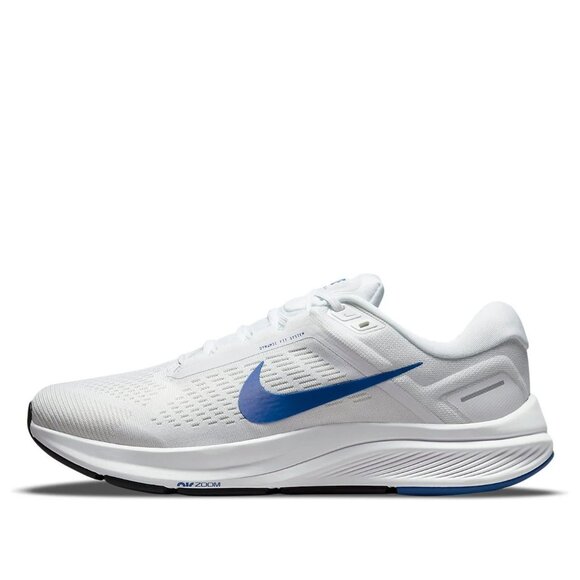 Nike Structure 24 Men's Road Running Gym Training Shoes White Royal Blue - Picture 6 of 8